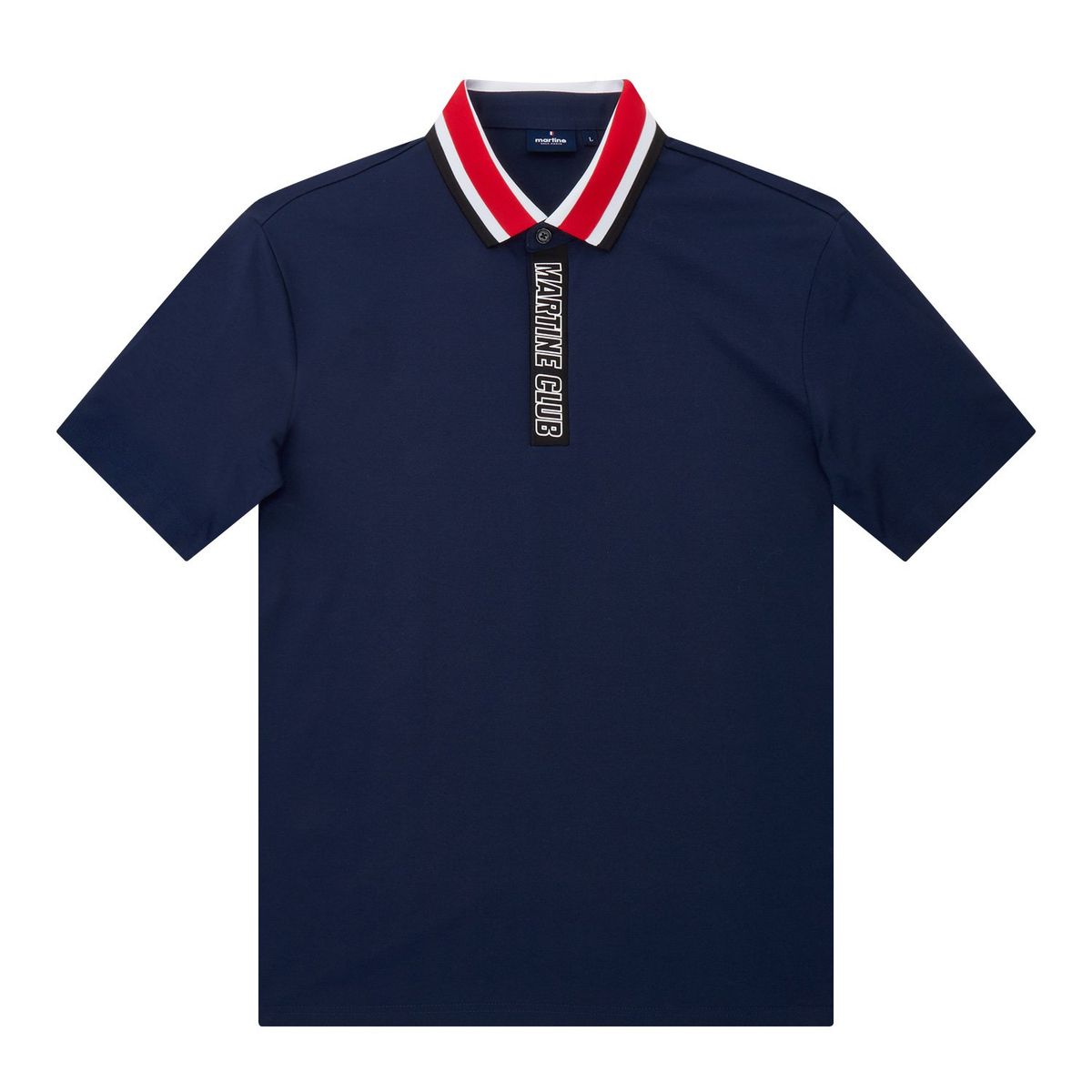 마틴골프(MARTINE GOLF) Logo Point Polo Shirts_Navy (Men)