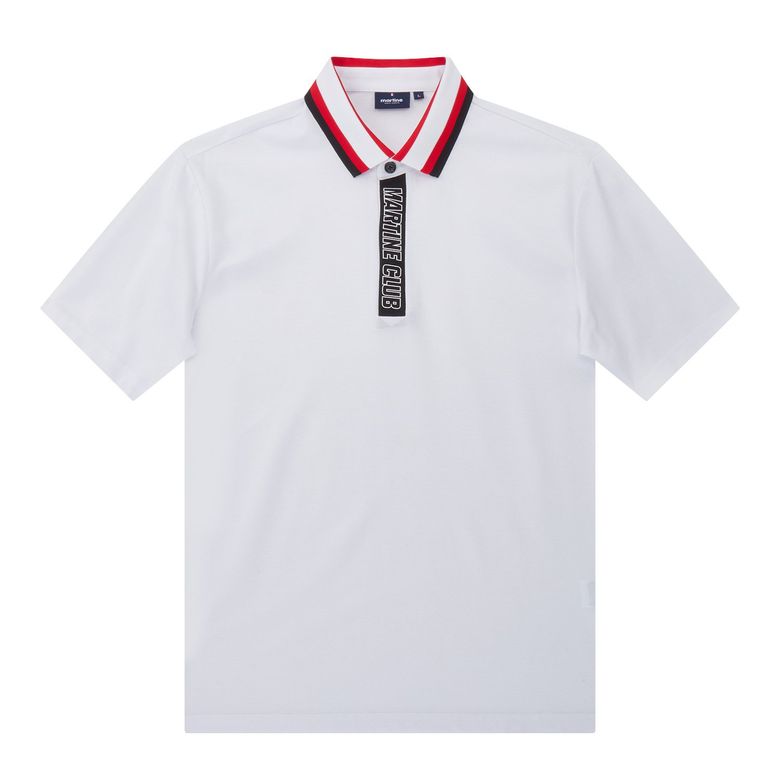 Logo Point Polo Shirts_White (Men)