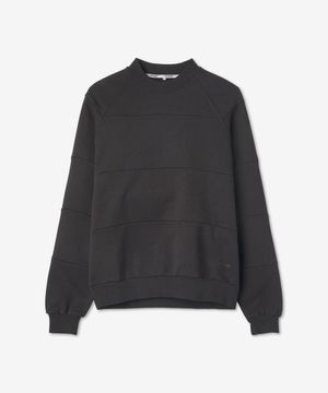 로고 맨투맨 - 블랙 / MRTWXJER035JER010001