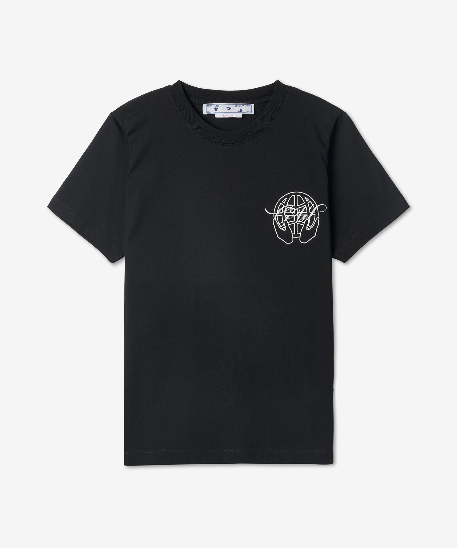 ★Off-White★ Logo Print T-Shirt Black OMAA027S23JER0071001 MUSINSA | Off White Logo Print T-Shirt - Black