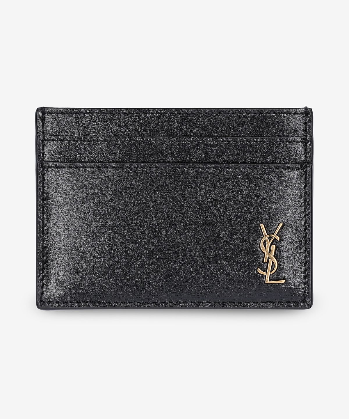 생로랑(SAINT LAURENT) 타이니 모노그램 카드 케이스 - 블랙 / 60760302G0W1000