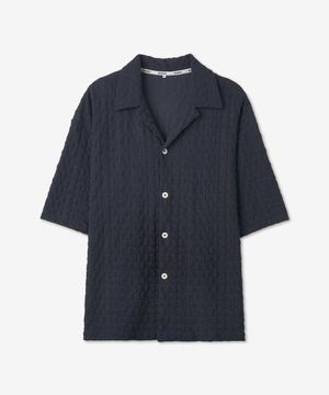 레귤러 셔츠 - 다크 네이비 / CRTWMSHR010COT038492