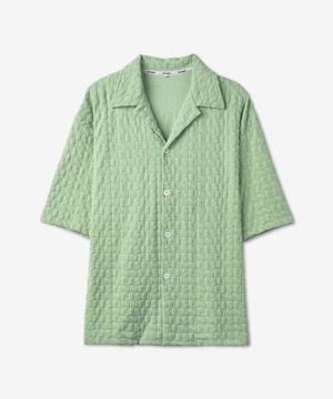 레귤러 셔츠 - 세이지 그린 / CRTWMSHR010COT0387432