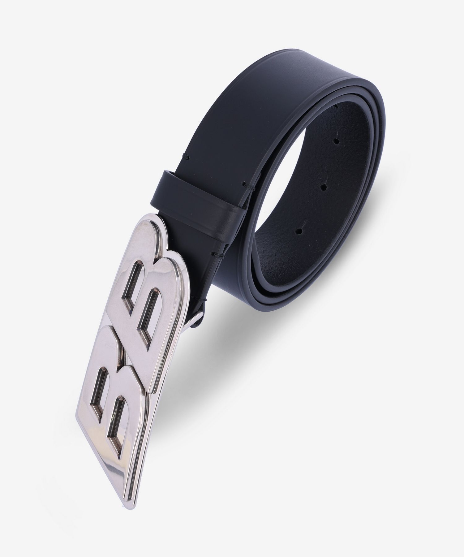 BALENCIAGA モダンロゴベルト ブラック Balenciaga Men's Monaco BB Logo Calfskin Belt | Neiman Marcus