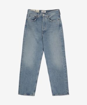 90S 크롭 데님 팬츠 - 블루 / A173D1371PASS