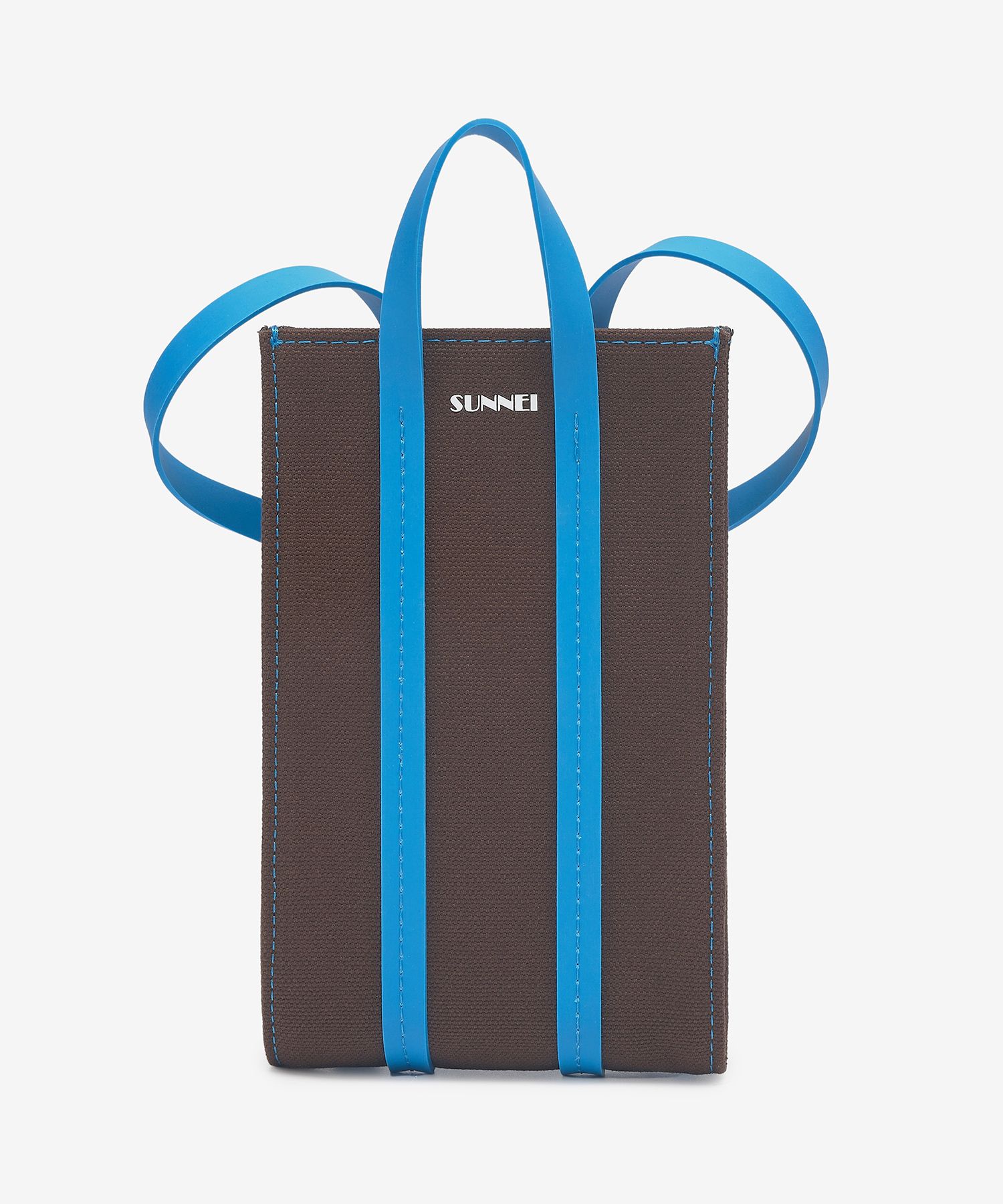 MUSINSA | SUNNEI Micro Parallelepipedo Tote Bag - Chocolate