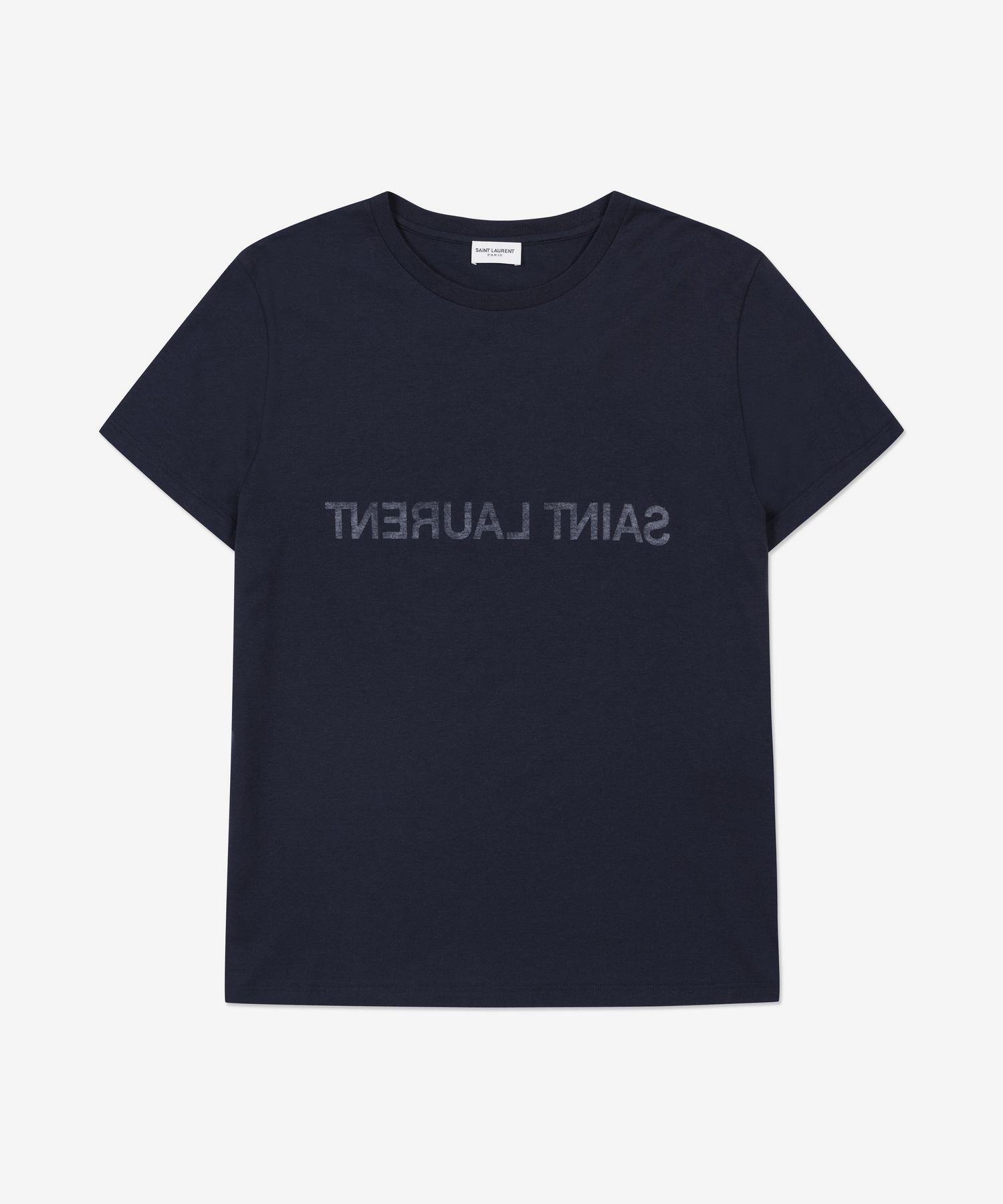 MUSINSA | SAINT LAURENT Collond T-shirt - Marine: Natural