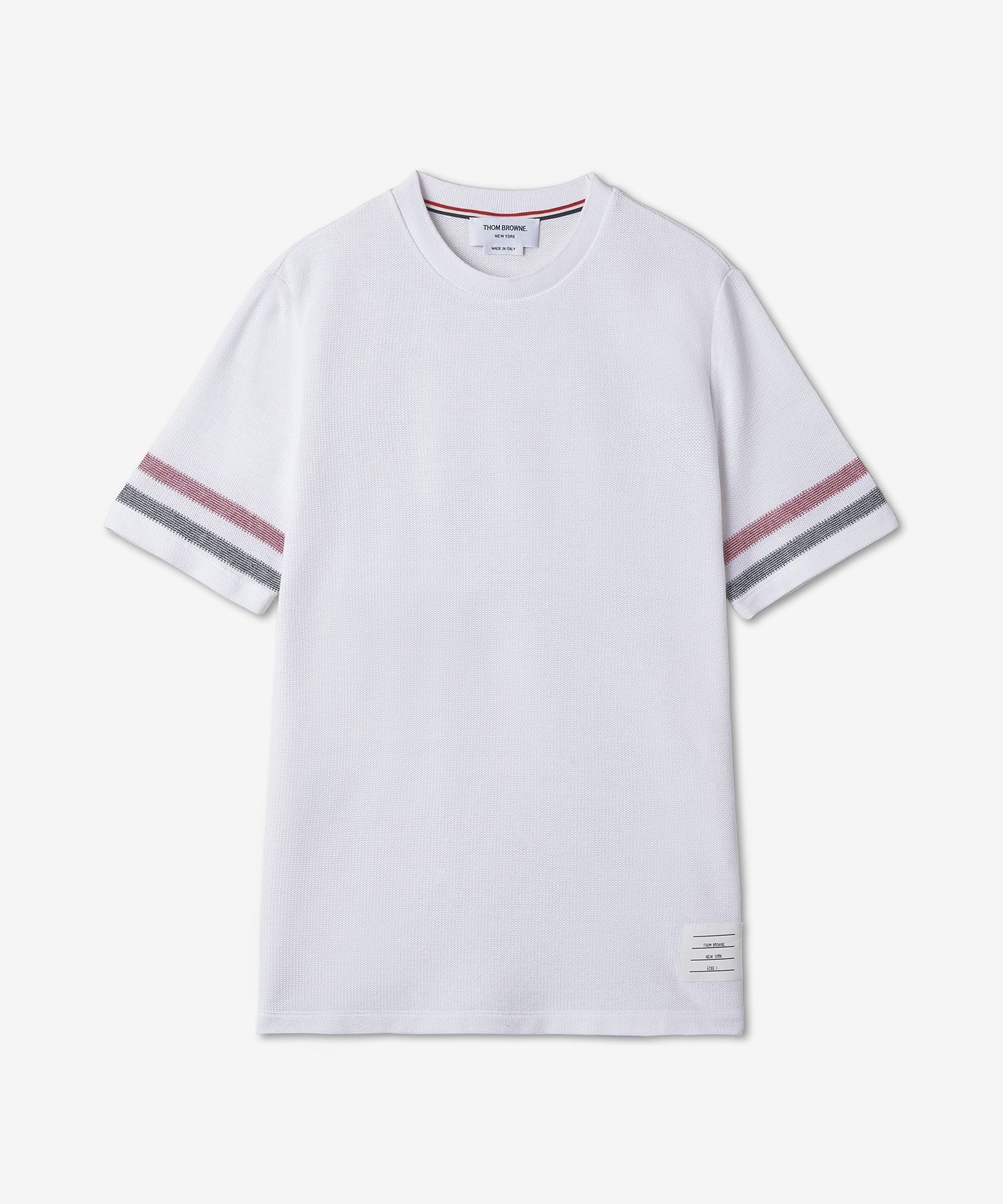 THOM BROWNE 半袖 ニット Tシャツ 【公式通販】