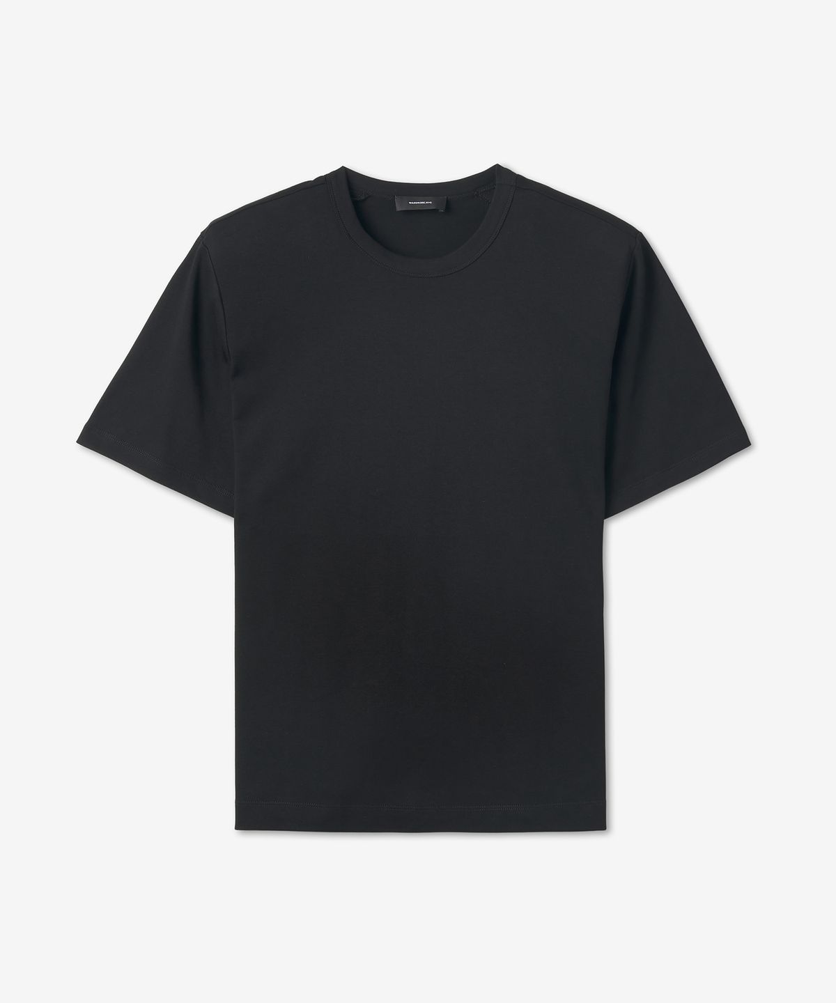 워드로브 엔와이씨(WARDROBE.NYC) 오버사이즈 숄더 반소매 티셔츠 - 블랙 / W1033R06BLK