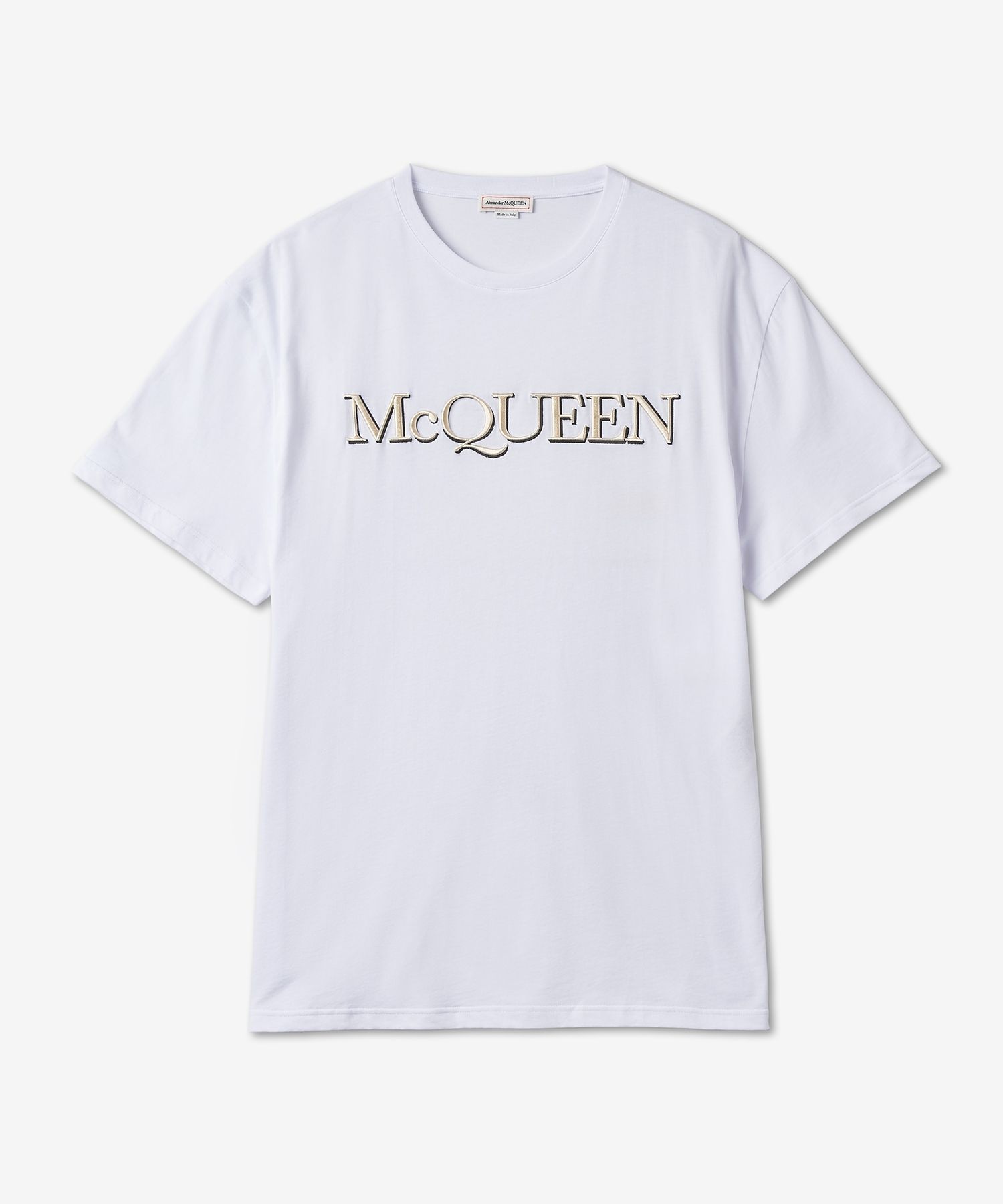 イタリア製 Alexander McQUEEN ストライプ ブザム シャツ イタリア製 Alexander McQUEEN ストライプ ブザム シャツ