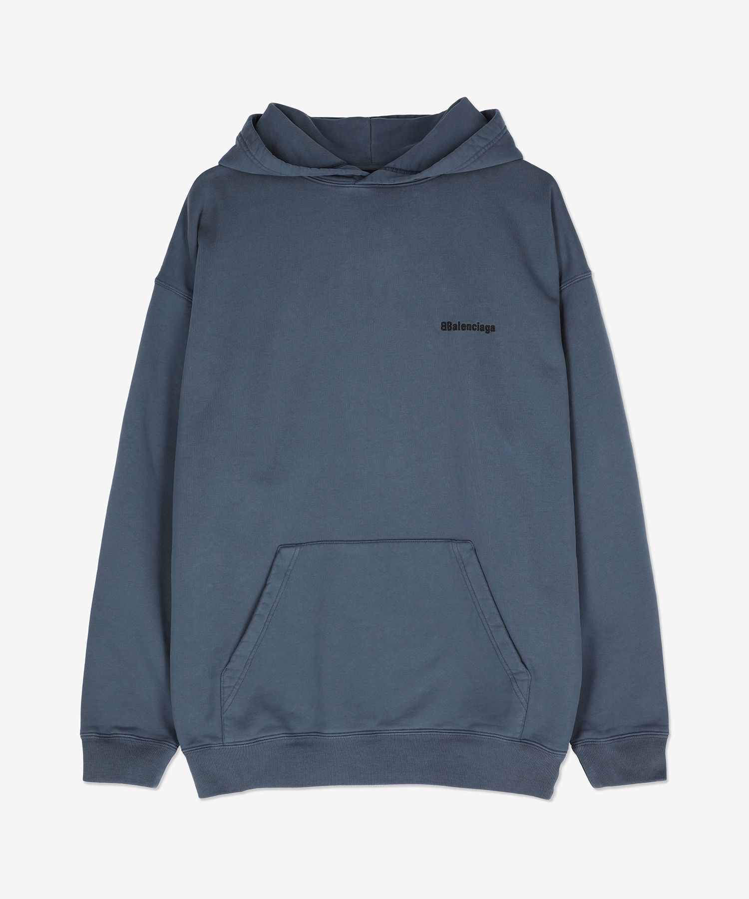 ★BALENCIAGA★ 570811 Medium Fit フーディ MUSINSA | BALENCIAGA Medium Fit Hoodie - Blue: Black