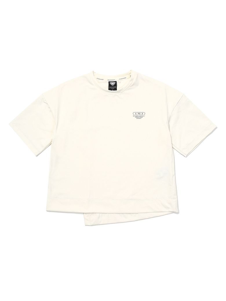GLAM (글램) 여성 반팔티_Vanilla