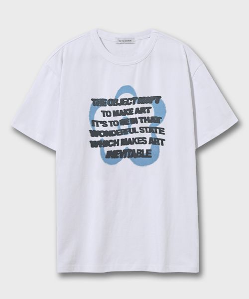 [MIM the wardrobe] 韓国☆BLUR FLOWER T-SHIRT 全2色 MUSINSA公式 | MIMTHEWARDROBE Blur Flower T-Shirt_White