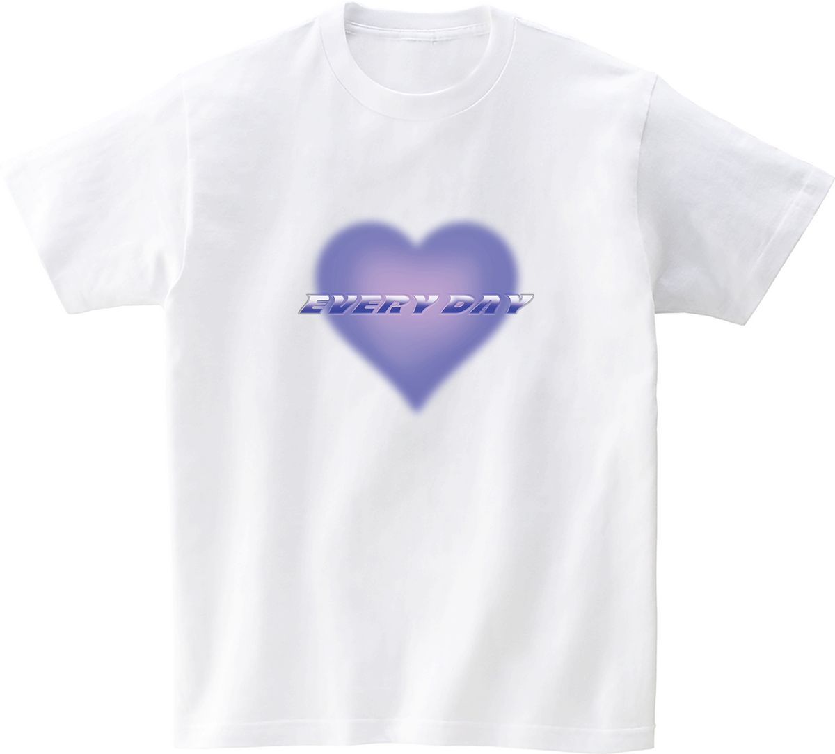 어썸어스(AWESOMEUS) (23SS)HEART EVERY DAY 반팔 티셔츠 화이트