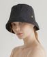 nylon rustle bucket hat (C004_black)