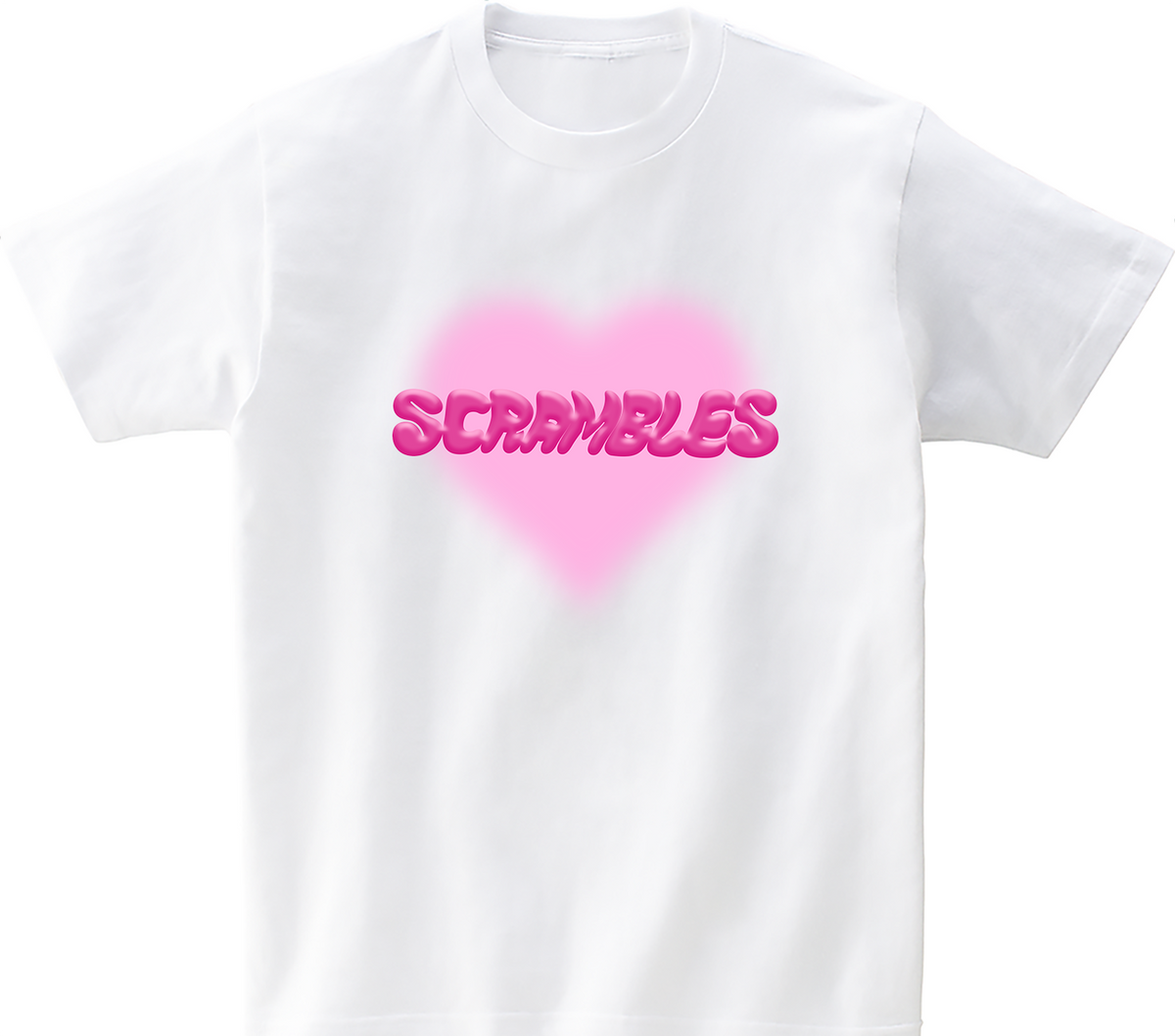 어썸어스(AWESOMEUS) SCRAMBLES 반팔 티셔츠 화이트