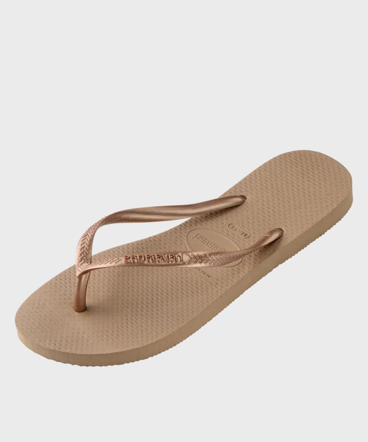 하바이아나스(HAVAIANAS) 슬림 플립플랍 Rose Gold