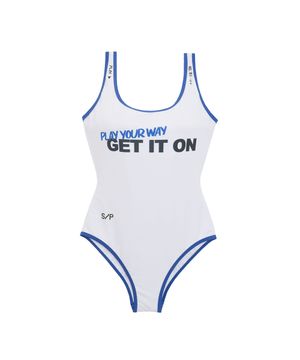 시그니처 원피스 스윔수트