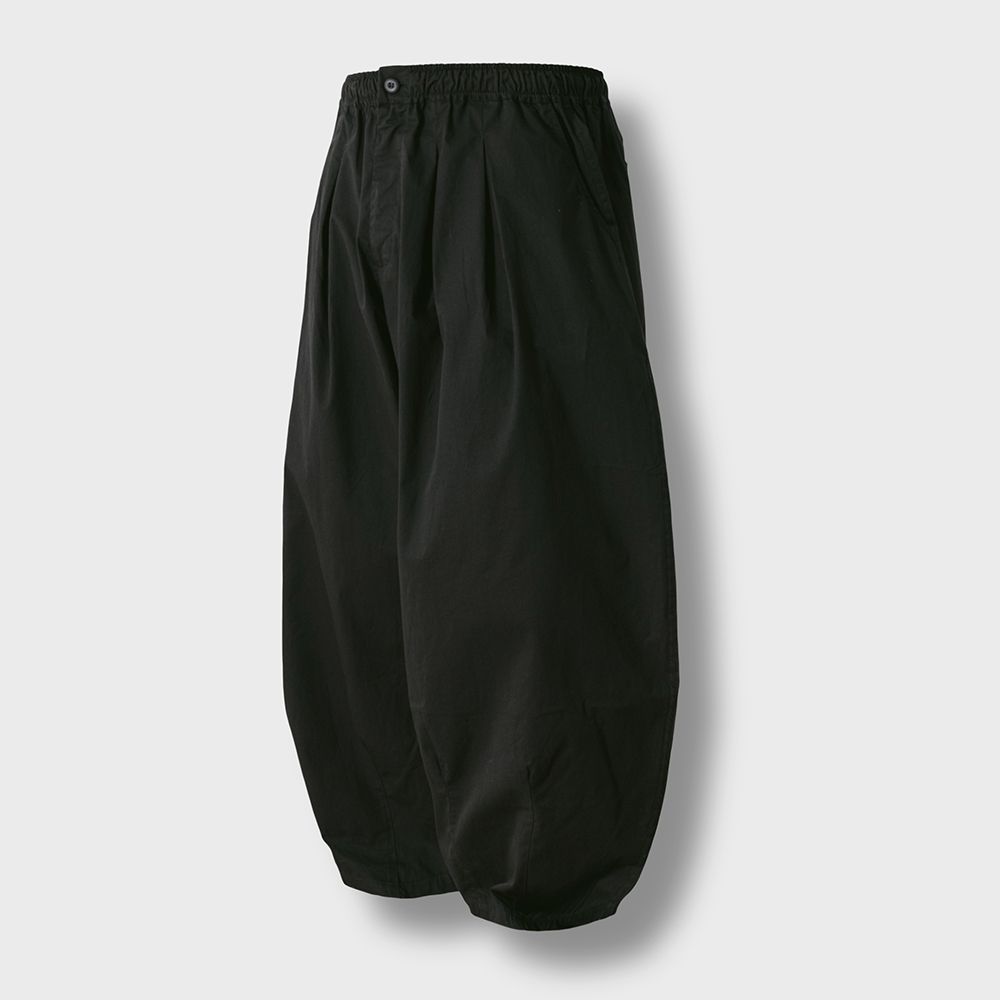 MUSINSA | ANGLAN Essential Easy Balloon Pants - Black