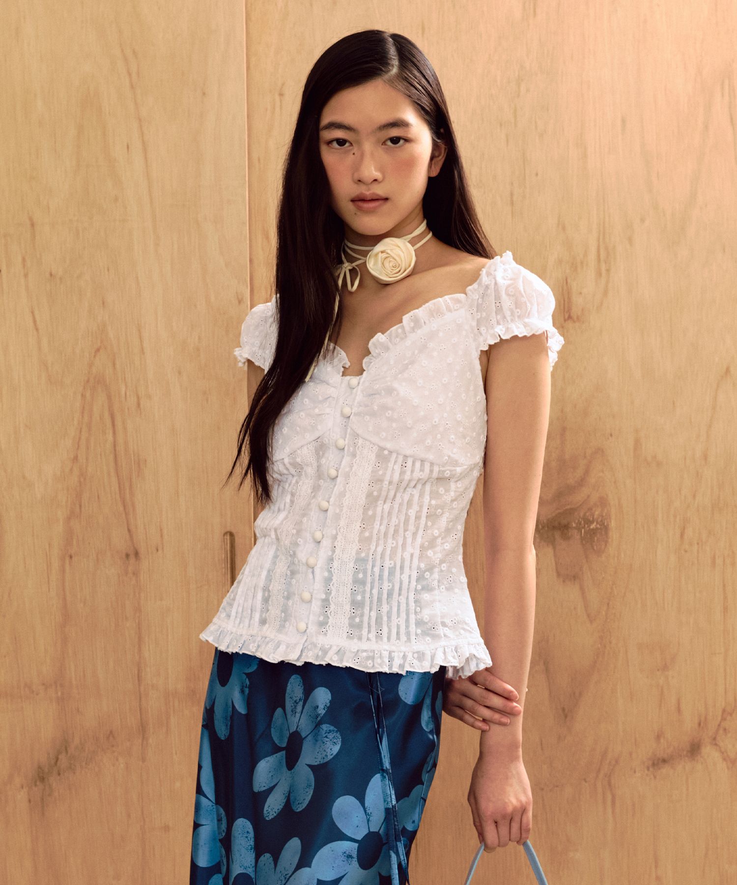 LOTSYOU ♥ April Blossom Lace Top/追跡付 Designer fashion, Seoul-fully created | W Concept