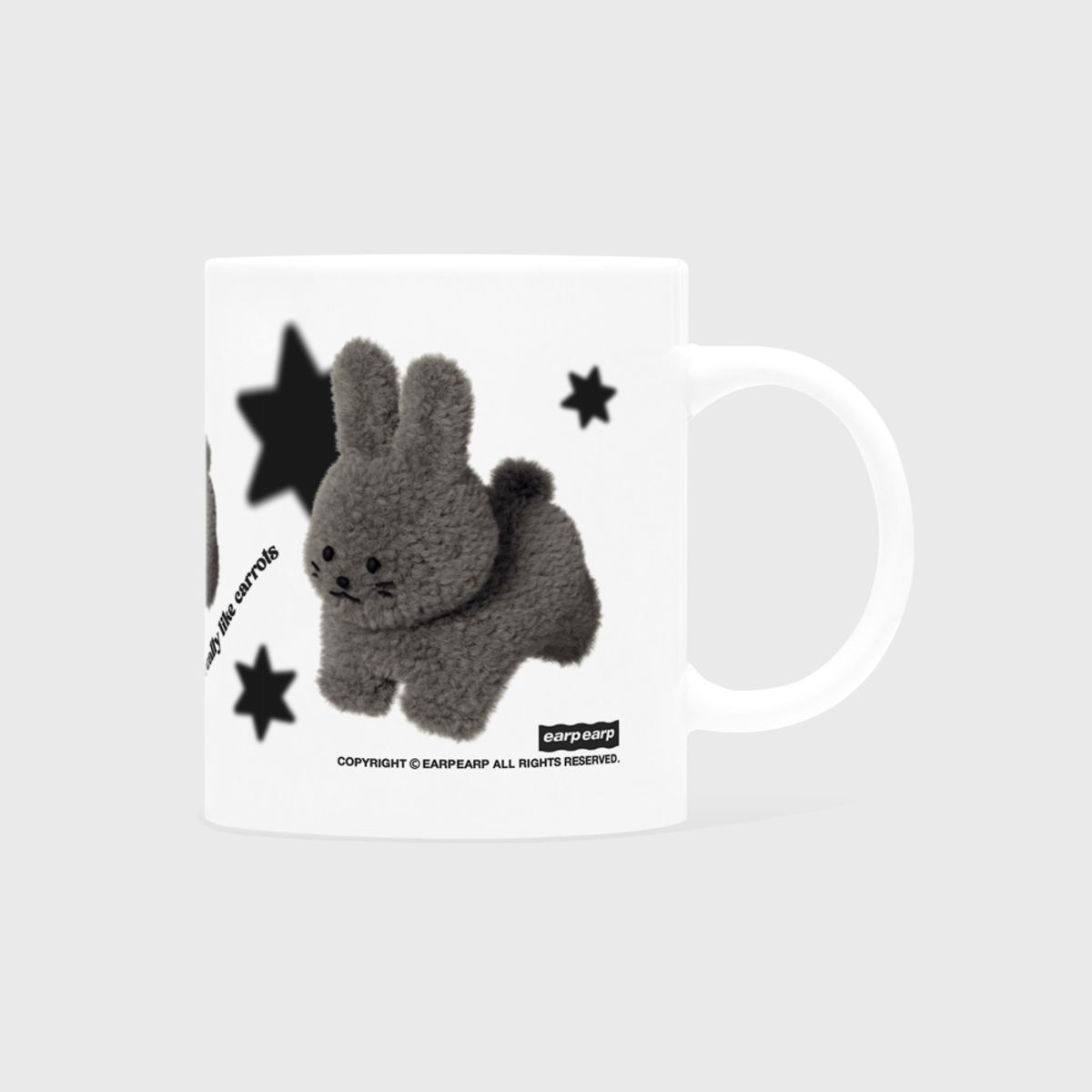 어프어프(EARPEARP) STAR BLACK POPO(머그컵)