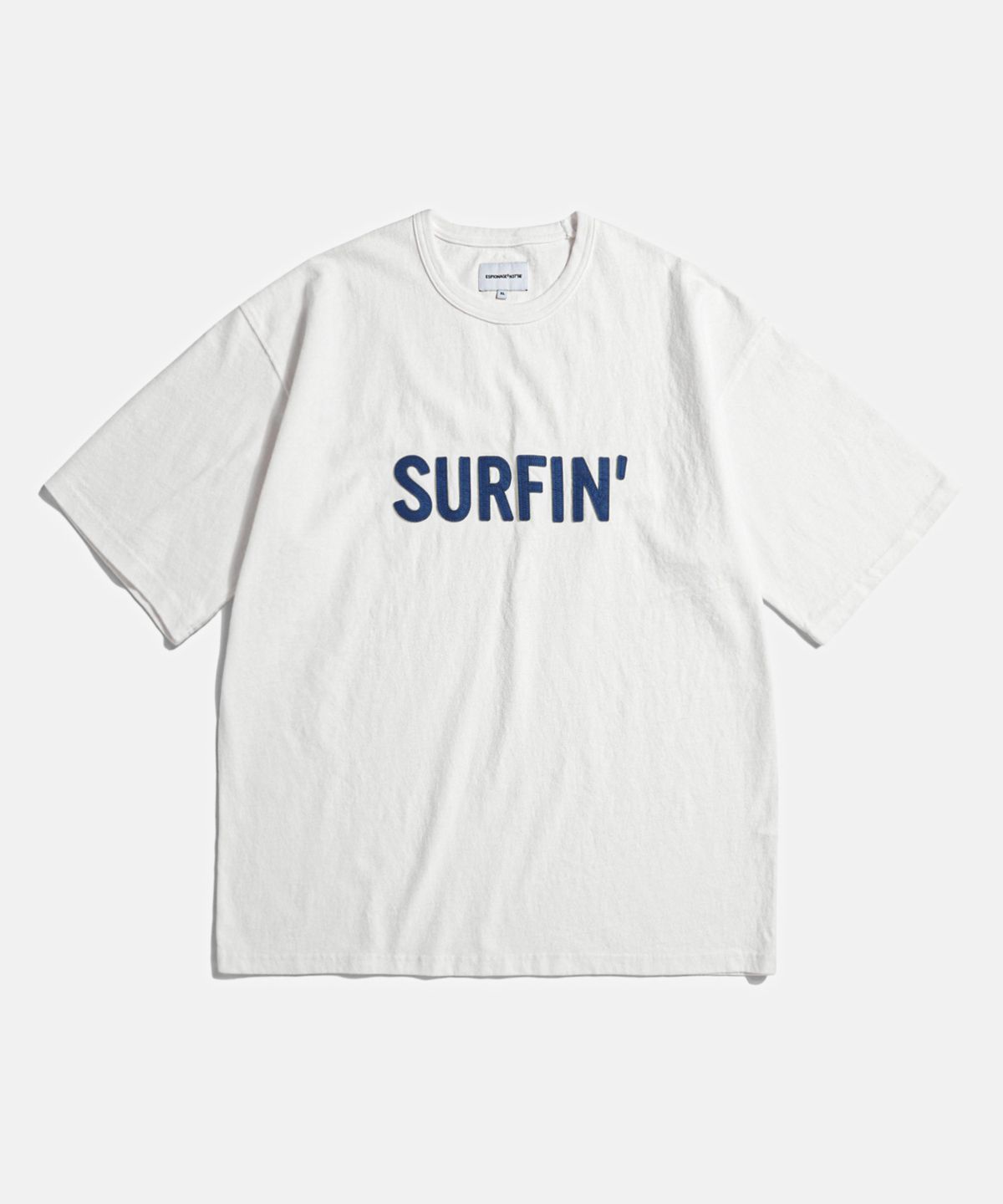 에스피오나지(ESPIONAGE) Surfin Heavyweight Tee Off White