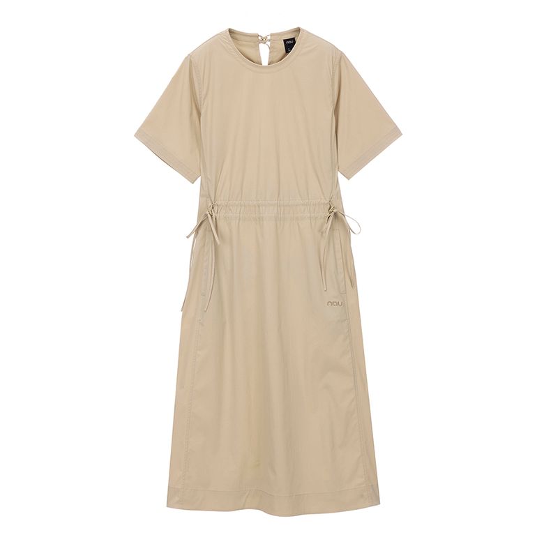 W 액트 스트링 원피스 2R Beige