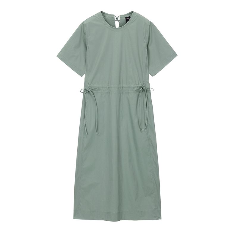 W 액트 스트링 원피스 2R Grayish Green