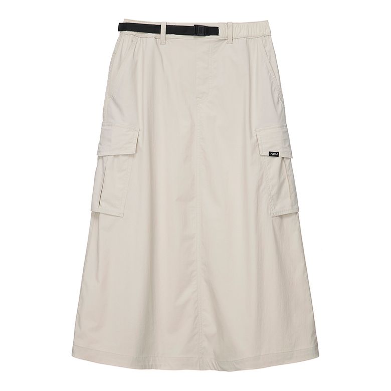 W 액트아웃 포켓 스커트 Light Beige