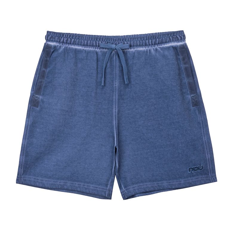 가먼트다잉 스웻 하프팬츠 Grayish Blue