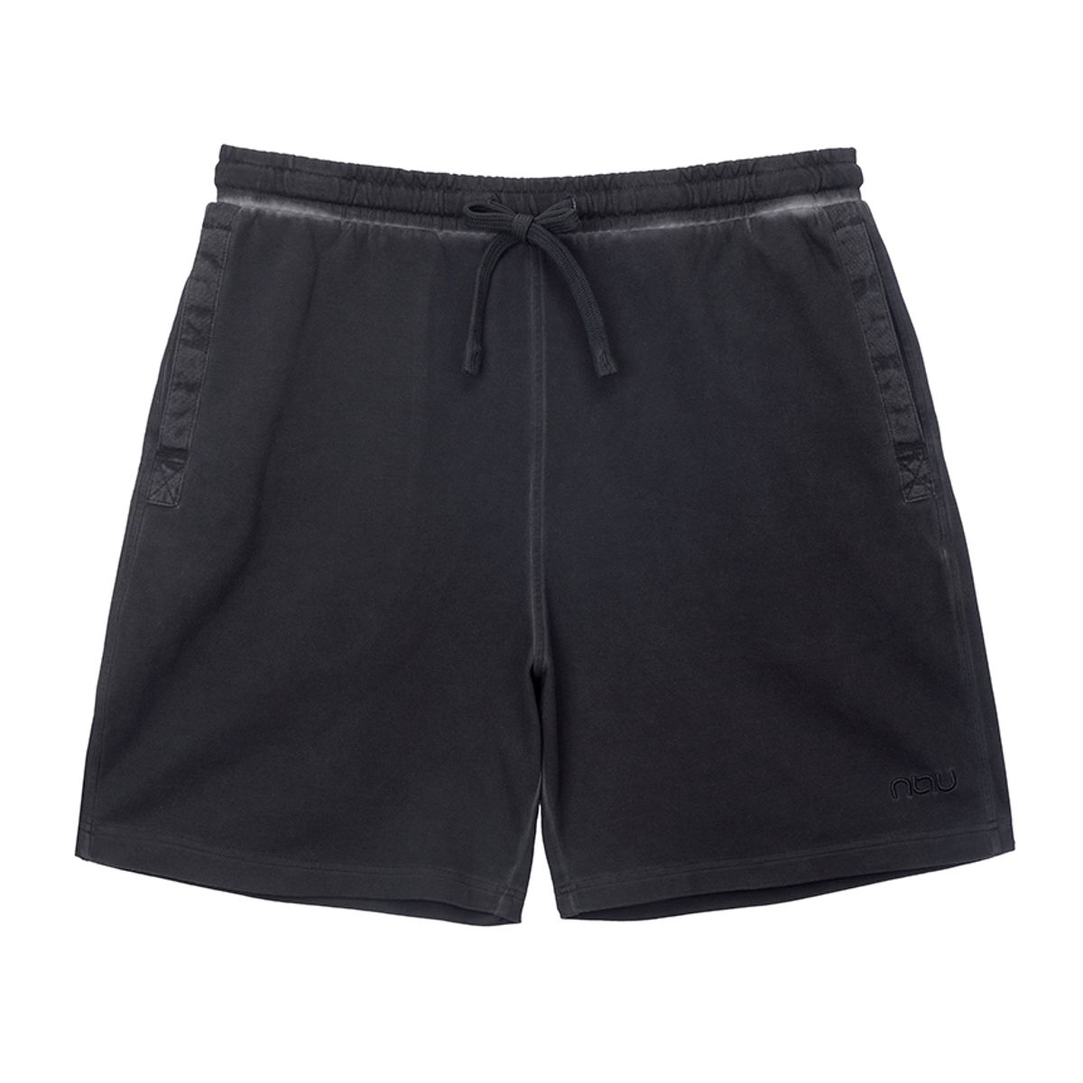 나우(nau) 가먼트다잉 스웻 하프팬츠 Dark Gray