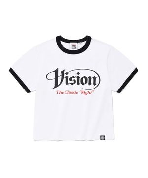 VSW Crop Logo T-Shirts White
