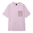 우븐 포켓 반팔티셔츠 Light Pink