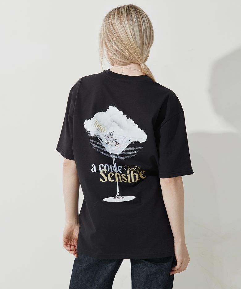 Cloud Cup T-shirt (Black)