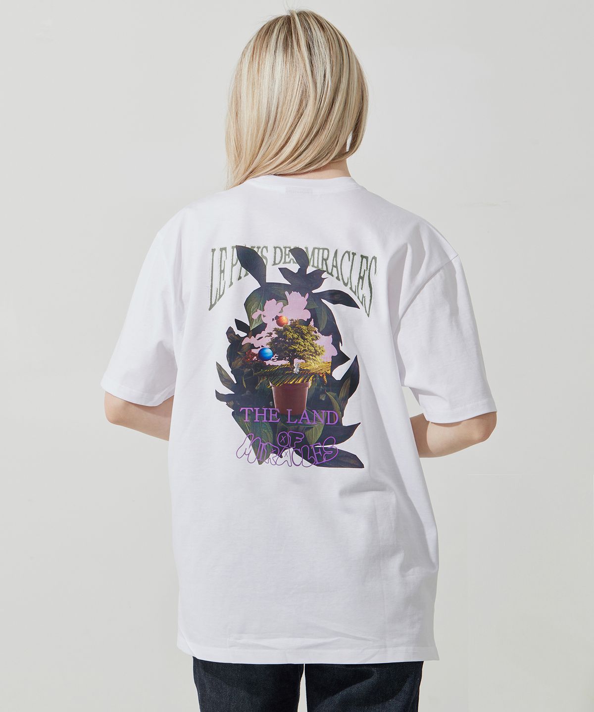 에이오엑스(AOX) Land Miracle T-shirt (White)