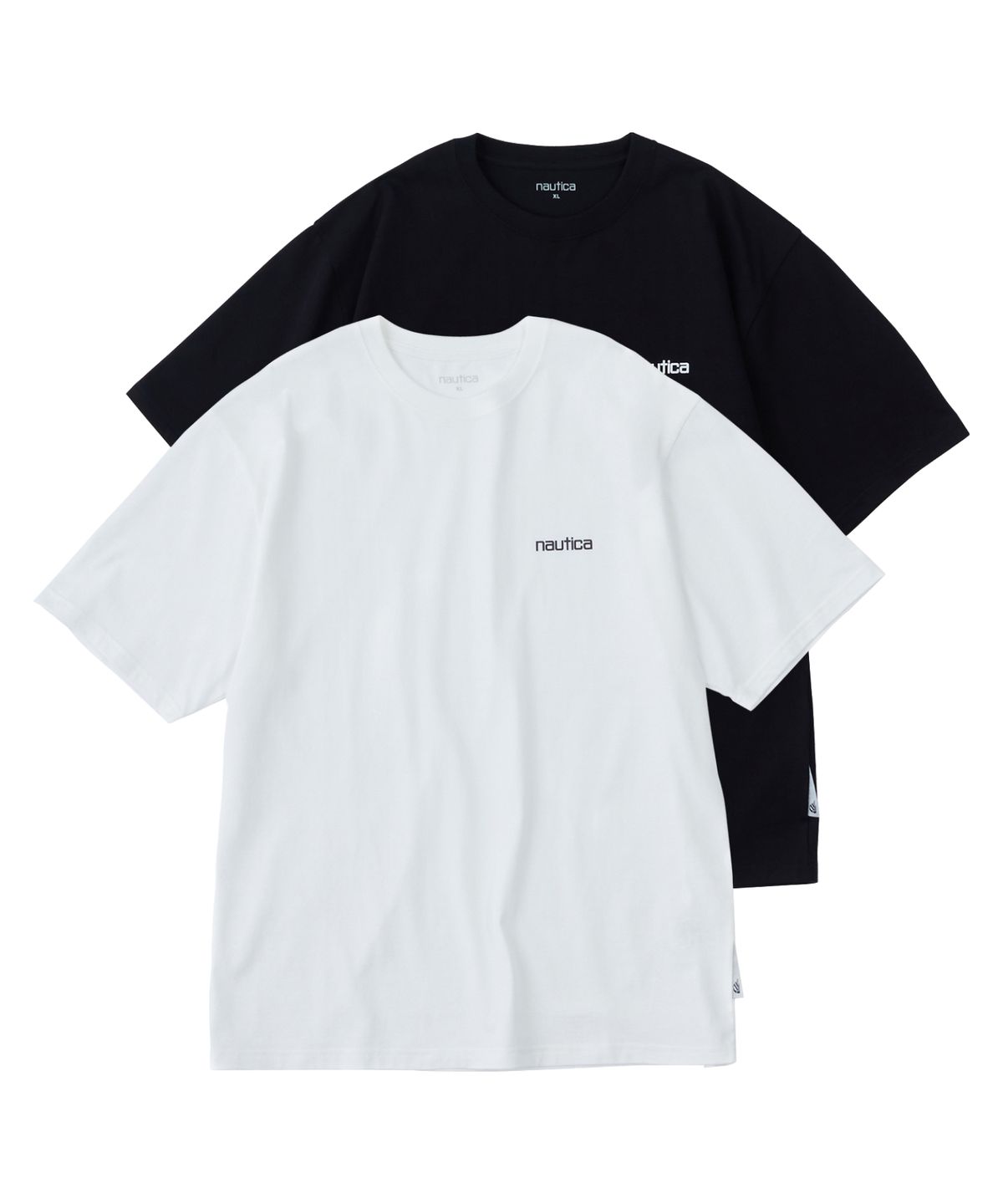 노티카(NAUTICA) 스몰로고 티셔츠 2PACK