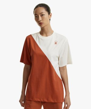 공용 컬러 블록 티셔츠 SPHMCNRS302UDRD