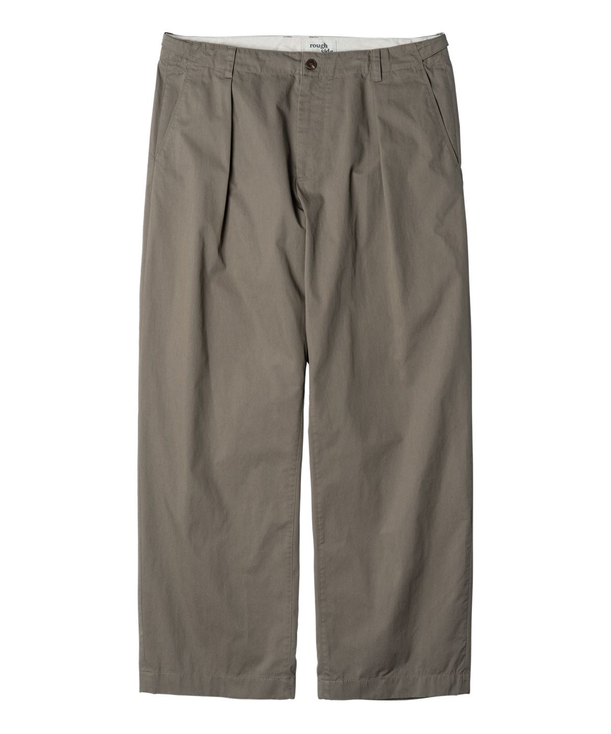 러프사이드(ROUGHSIDE) Officer Pants Khaki Beige
