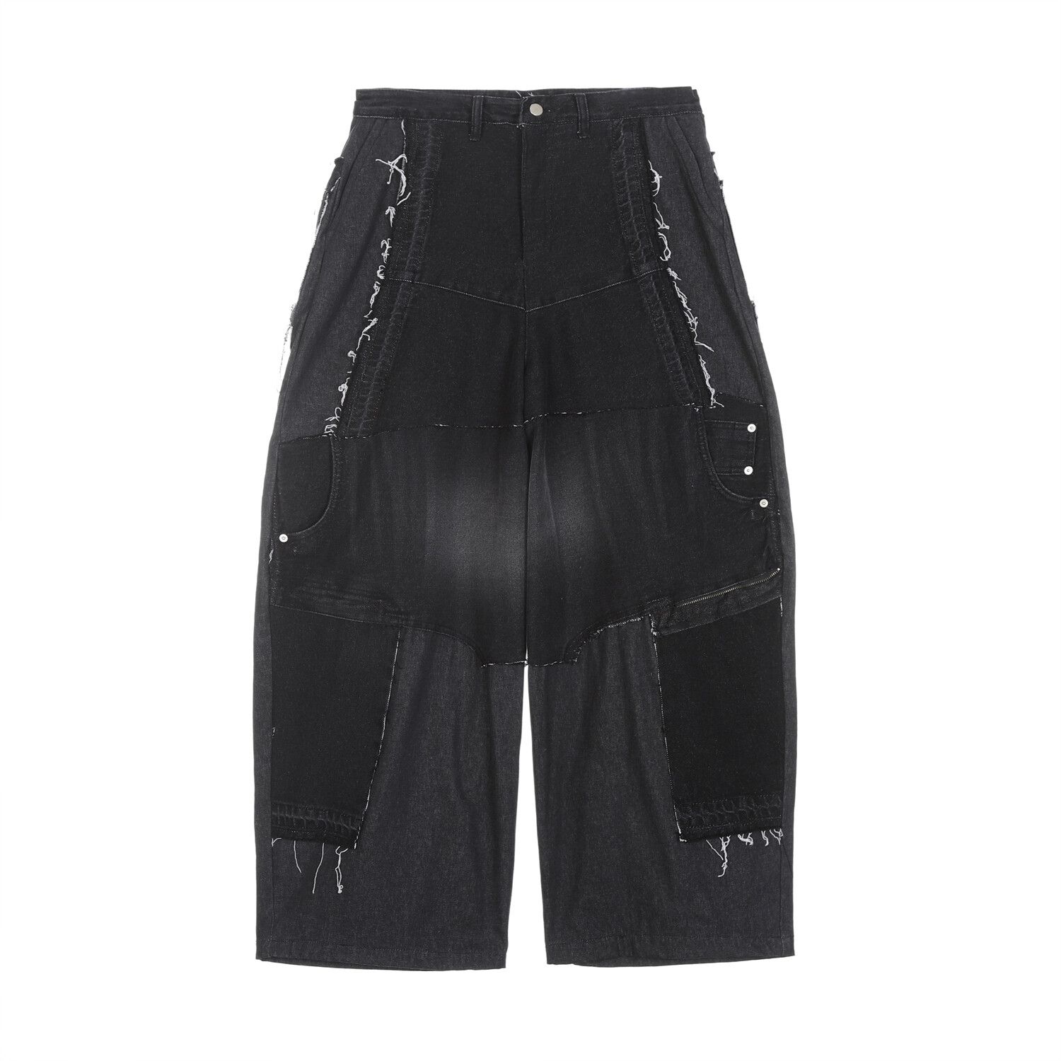 MUSINSA公式 | SURGERY surgery remake denim wide balloon pants 