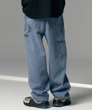 N4ND Carpenter Pants - Deep Blue