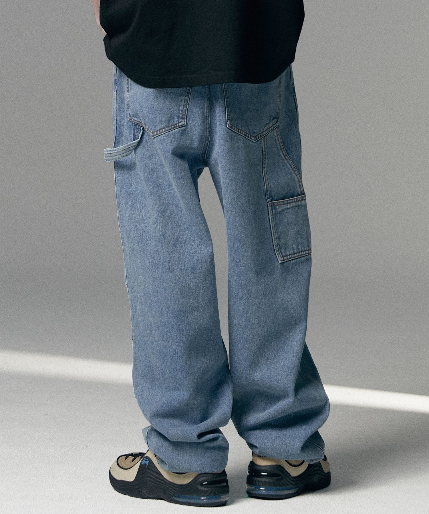 ☆NOT4NERD☆ N4ND Carpenter Pants Deep Blue PT075DB MUSINSA | NOT4NERD N4ND Carpenter Pants - Deep Blue