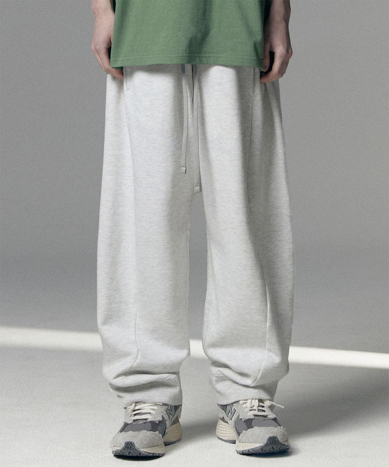 Asura Denim Sweat Pants - Ivory