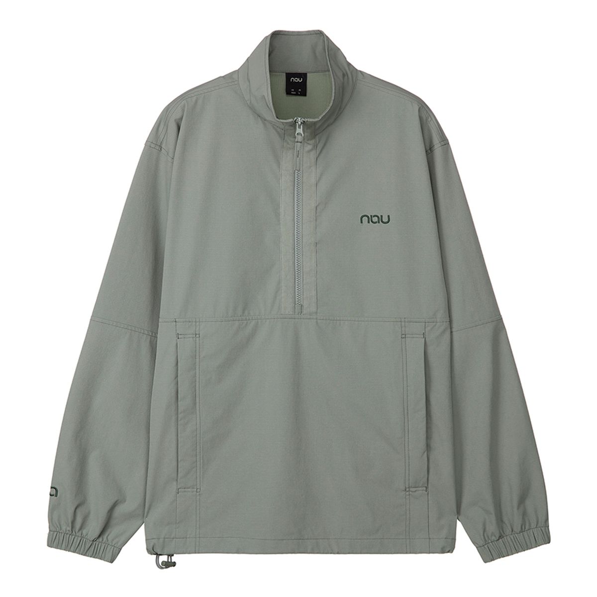 나우(nau) 쿨 브리즈 아노락 Grayish Khaki