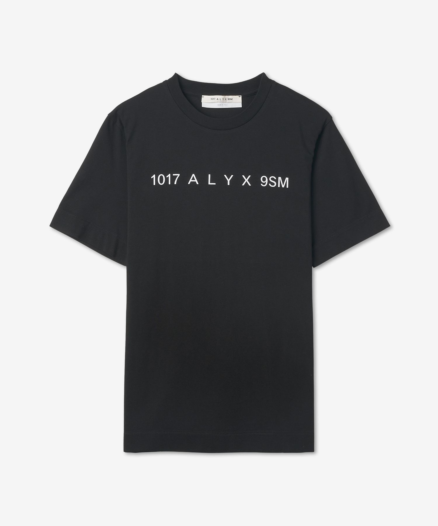 ★ALYX★ Front logo short sleeve t-shirt black AAUTS0400FA01 MUSINSA | 1017 ALYX 9SM Front Logo Short Sleeve T-Shirt