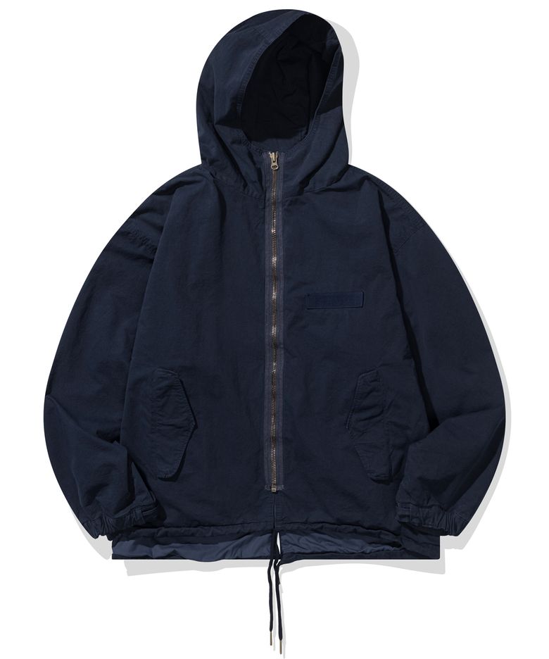 VINTAGE M-51 FISHTAIL HOOD PARKA - NAVY