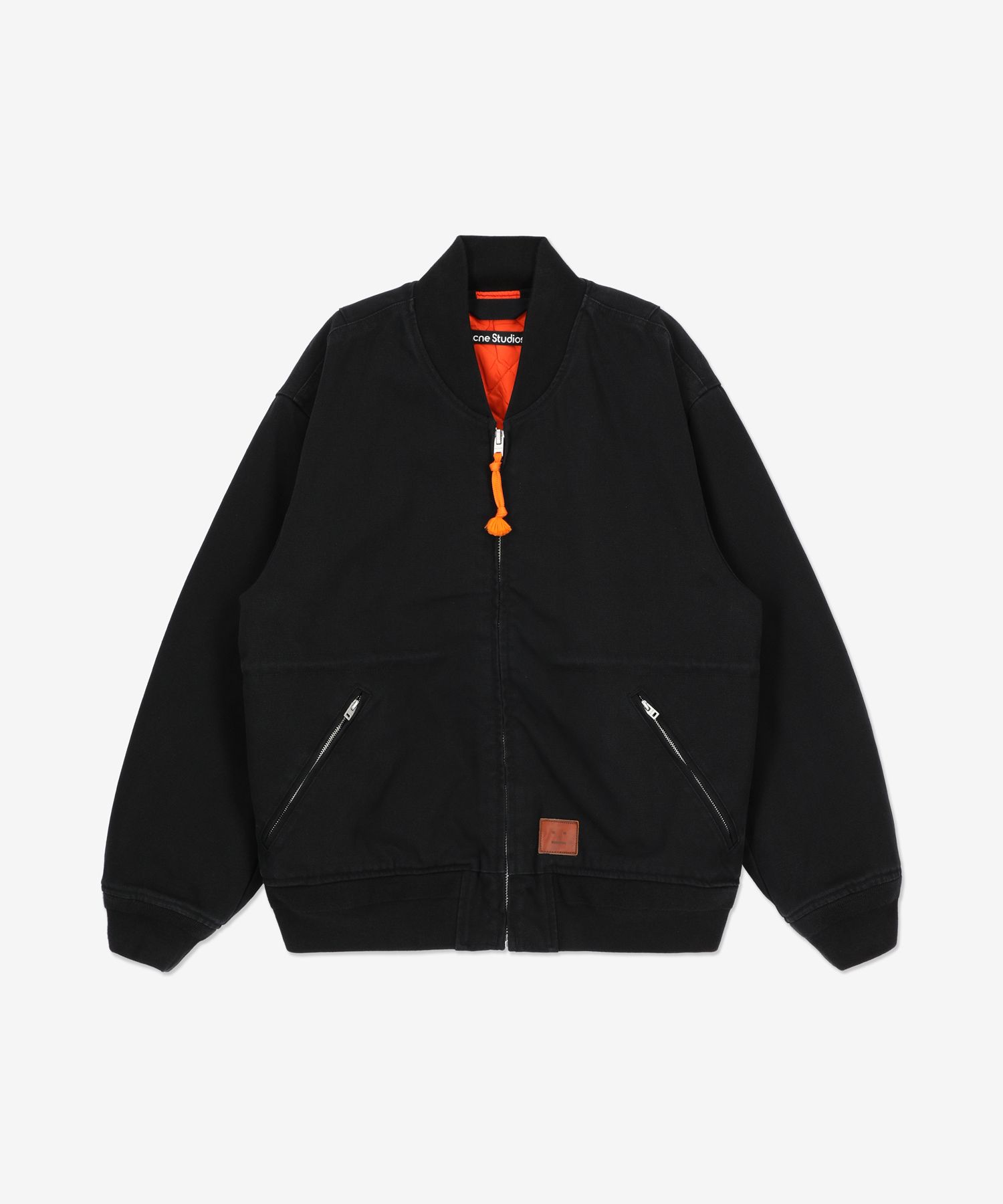 MUSINSA公式 | ACNE STUDIOS コットンボンバージャケット - ブラック