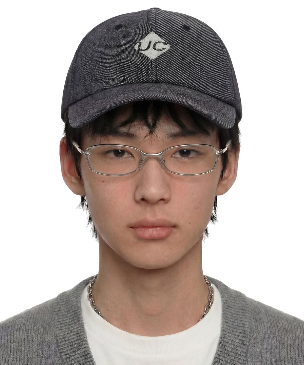 언더컨트롤(UNDERCONTROL) 사계절 데일리 베이직 소프트탑 로고 남녀공용 볼캡 야구모자 DIA / AUTHENTIC B B / CP NAVY