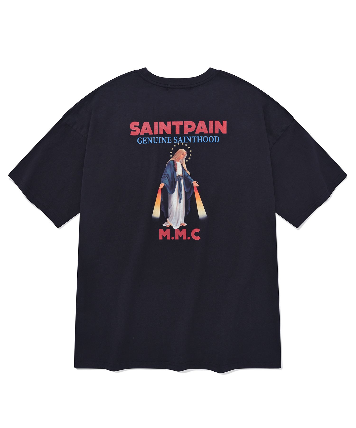 ★送料・関税込★SAINTPAIN★SP GRACE MARY T SHIRTS★ セイントペイン(SAINTPAIN) SP GRACE MARY T SHIRTS-NAVY