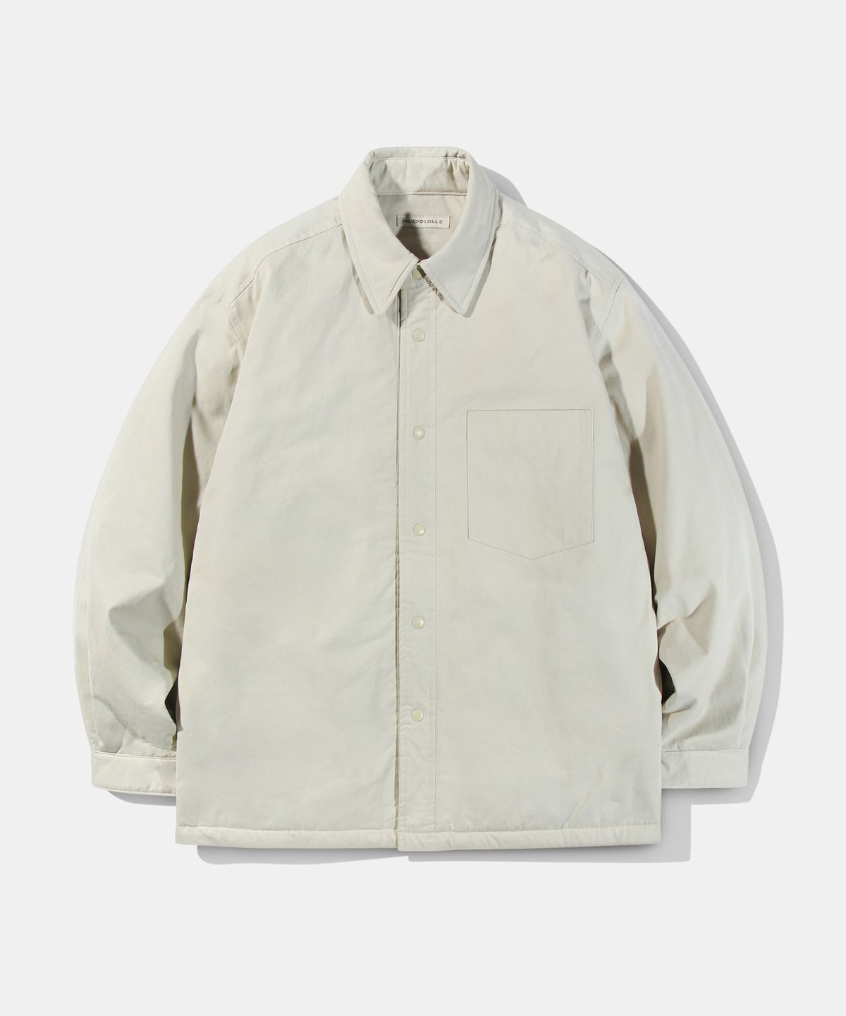 다이아몬드 레이라(DIAMOND LAYLA) Thinsulate Padded Shirt PD5 Beige Gray