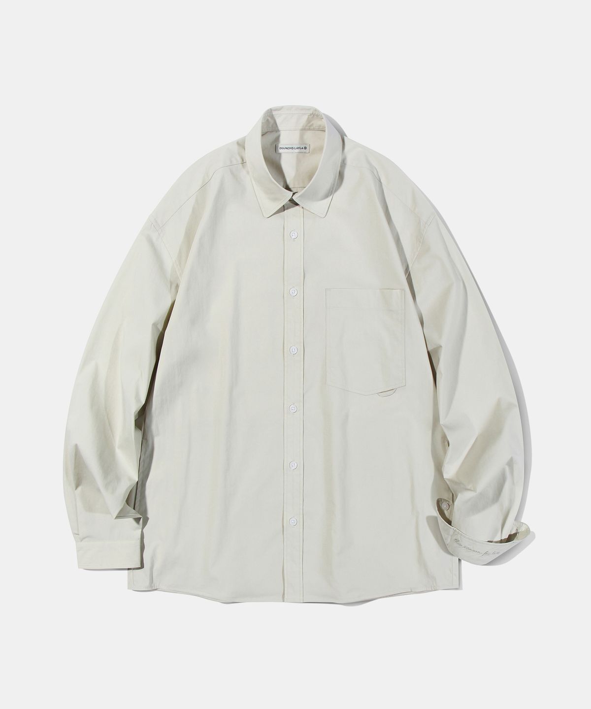 다이아몬드 레이라(DIAMOND LAYLA) Slick Side Pocket Shirt S88 Beige